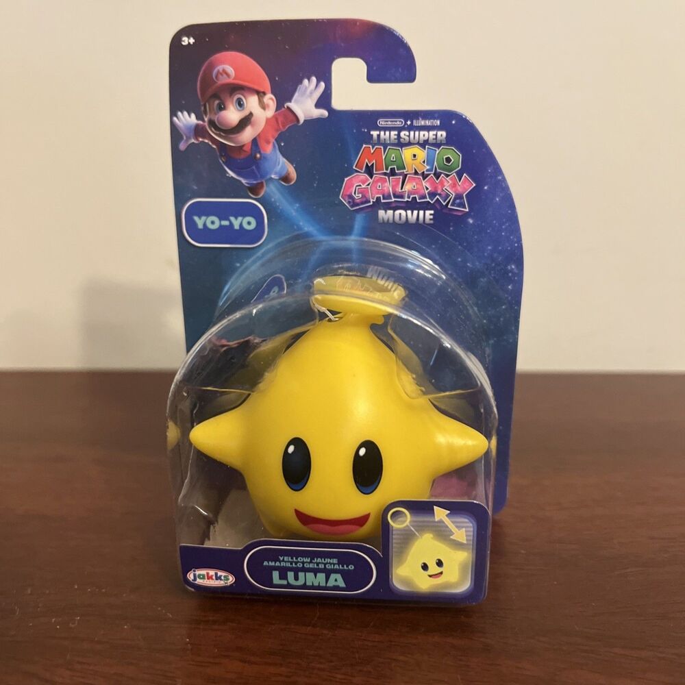 Super Mario Galaxy Movie Luma Star Yo-Yo Toy You Choose NEW 2026
